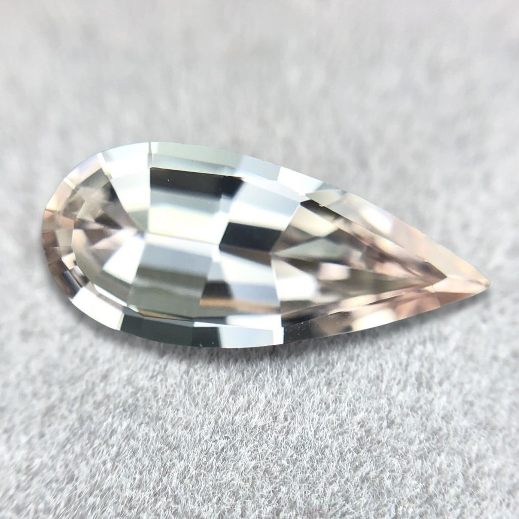 0.93ct Pear Mixed Cut Sapphire