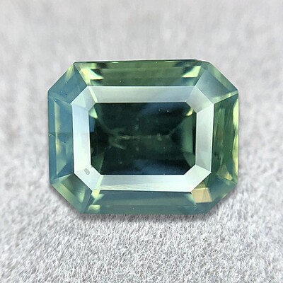 2.54ct Octagon Step Cut Sapphire