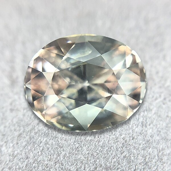 1.23ct Oval Mixed Cut Sapphire