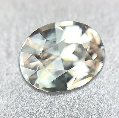 1.23ct Oval Mixed Cut Sapphire