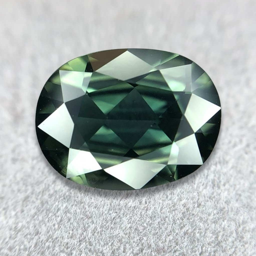 1.35ct Oval Mixed Cut Sapphire