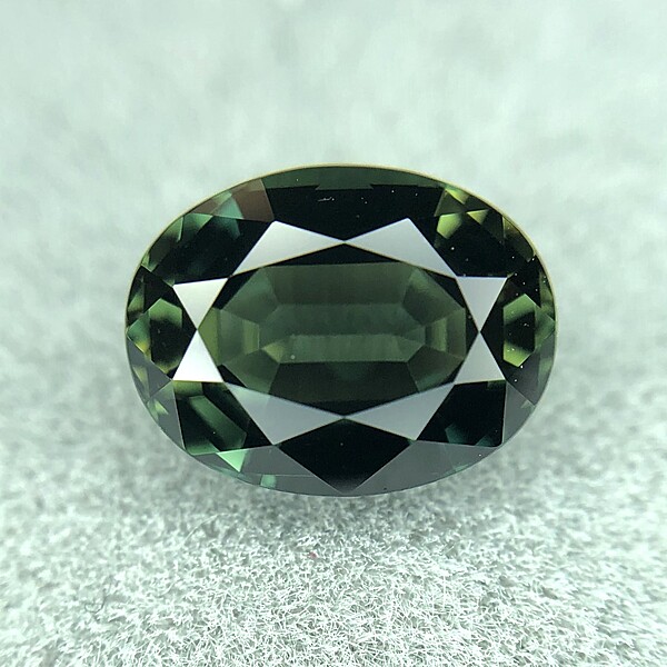 1.68ct Oval Mixed Cut Sapphire