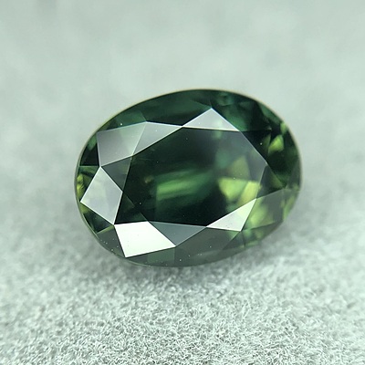 1.85ct Oval Mixed Cut Sapphire