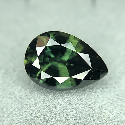 2.67ct Pear Mixed Cut Sapphire