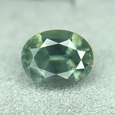 2.63ct Oval Mixed Cut Sapphire