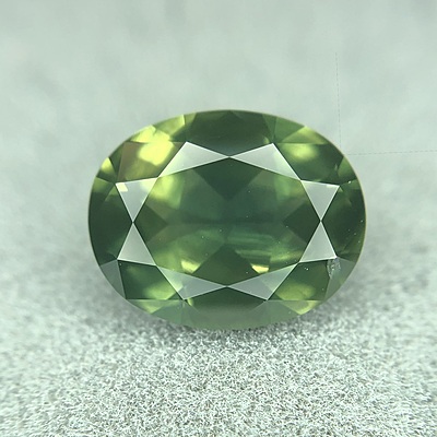 2.44ct Oval Mixed Cut Sapphire