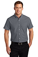 S659 CAMISA OXFORD CABALLERO MC PORT AUTHORITY SUPERPRO