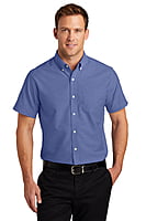 S659 CAMISA OXFORD CABALLERO MC PORT AUTHORITY SUPERPRO