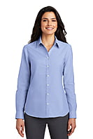L658 CAMISA OXFORD DAMA ML PORT AUTHORITY SUPERPRO