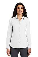 L658 CAMISA OXFORD DAMA ML PORT AUTHORITY SUPERPRO