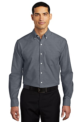 S658 CAMISA OXFORD CABALLERO ML PORT AUTHORITY 