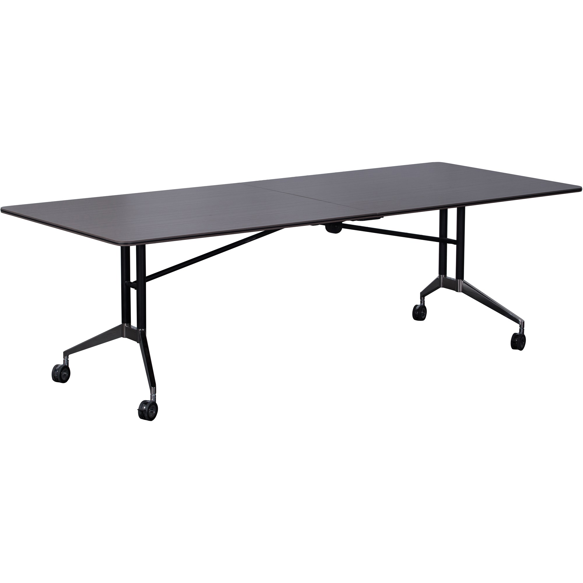 Rapidline Rapid Edge Folding Table 2400W x 1000D x 743mmH Driftwood Top