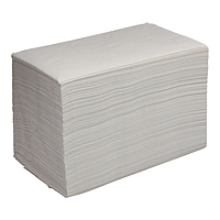 Empress 2-Ply Dinner Napkin Brick Pack 14.2 x 16.5, White, 1/8 Fold 20 / 150 cs