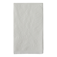 Empress 2-Ply Dinner Napkin Brick Pack 14.2 x 16.5, White, 1/8 Fold 20 / 150 cs