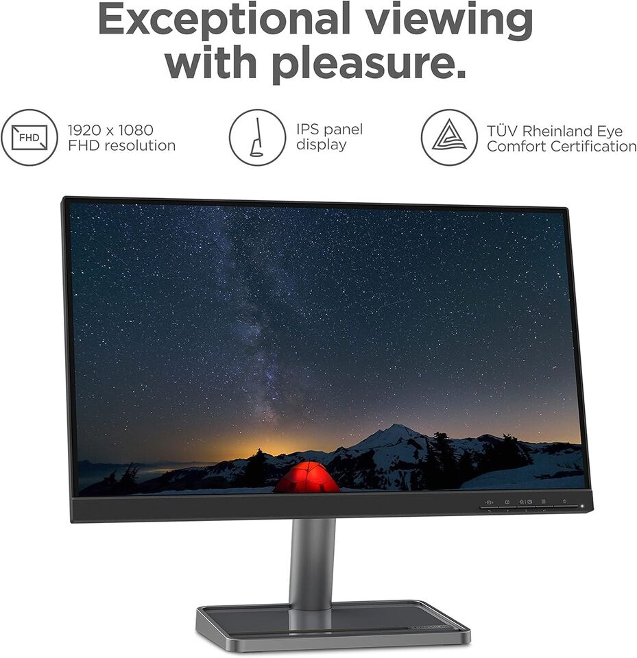 Lenovo L22i-30 - 21.5" FHD Monitor - 66CAKAC1UK
