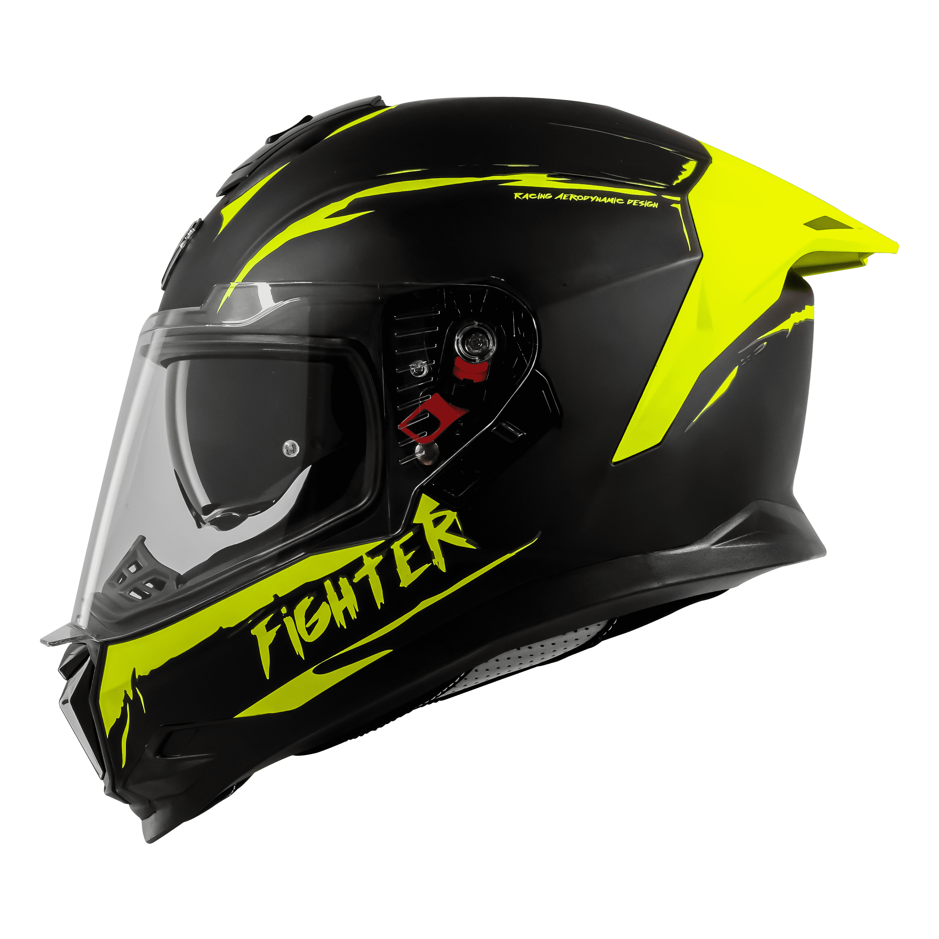 STEELBIRD SBH-57 ISS FIGHTER F2 MATT BLACK/NEON C/V 580MM WITH EXTRA SMOKE VISOR+NEON SPOILER STEELBIRD SBH-57 ISS FIGHTER F2 MATT BLACK/NEON C/V 580MM WITH EXTRA SMOKE VISOR+NEON SPOILER