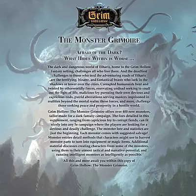 5E -D&D - Grim Hollow Monster Grimoire (Ghostfire Gaming)