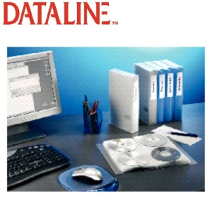 CD/DVD STORAGE BOOK- SILVER D/LINE 67091