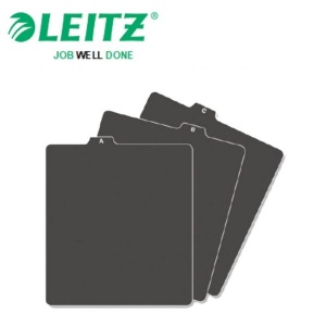 LEITZ 6722 A-Z CD INDEX CARDS FOR 6064