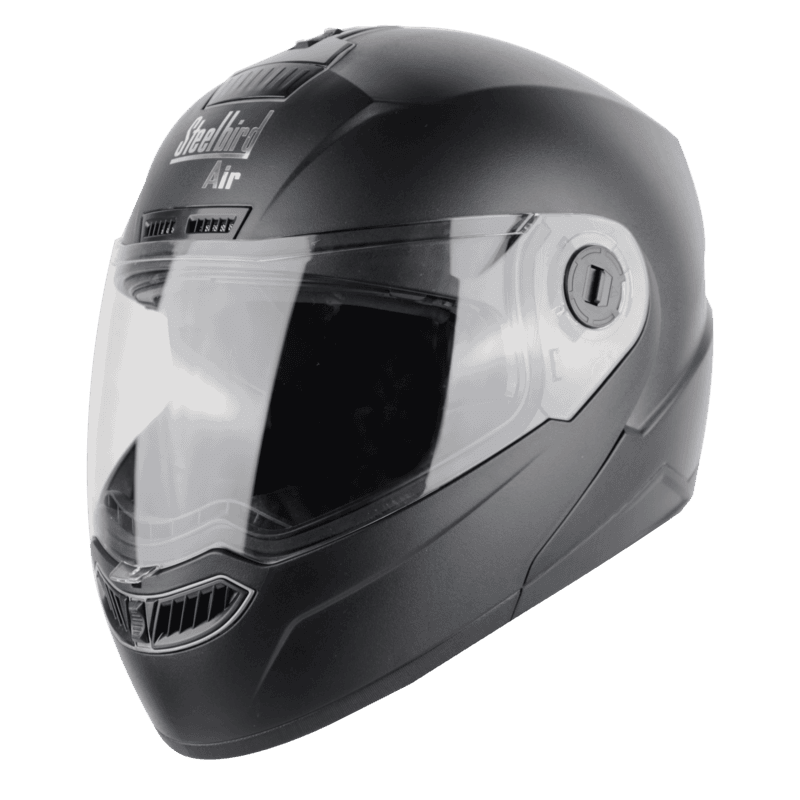 STEELBIRD SBA-7 PAINTED GLOSSY BLACK C/V (L)