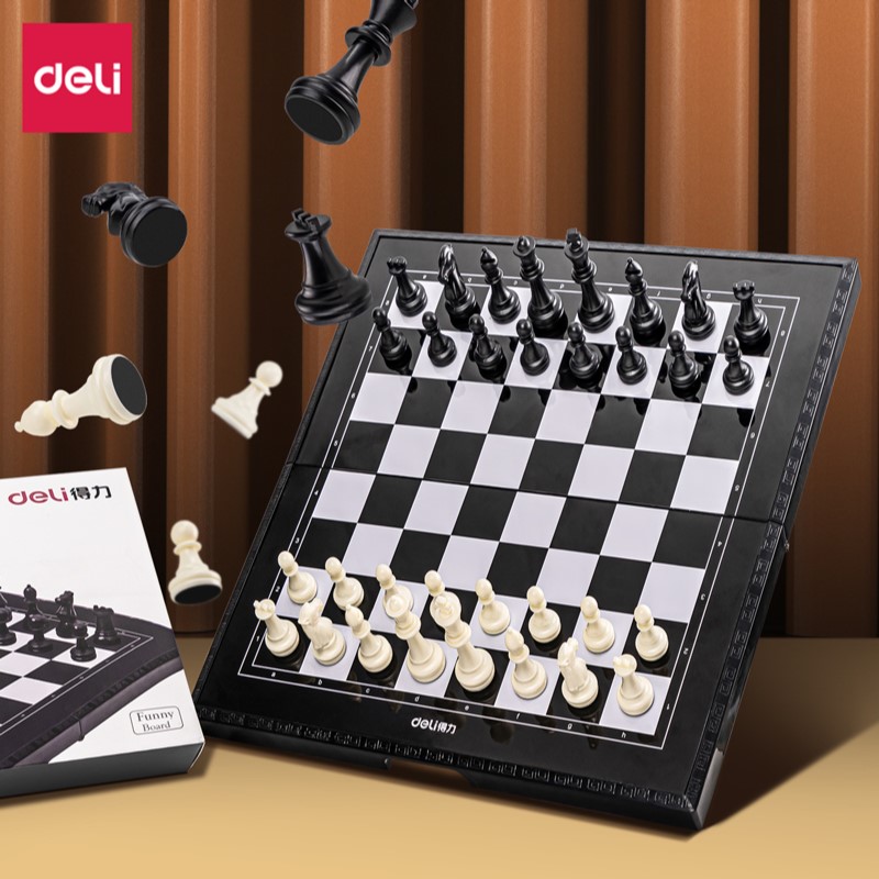 DELI 6758 MAGNETIC CHESS 290x155x30mm