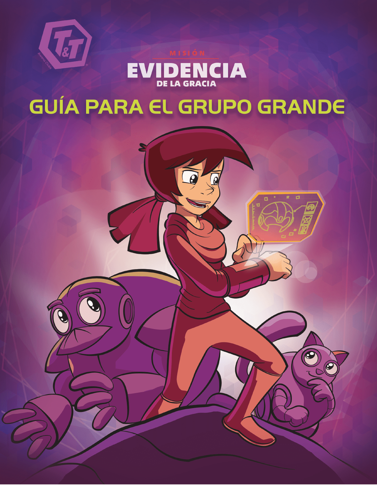 T&T Mission: Evidence Of Grace Large Group Guide (Spanish)