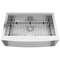 33-inch Farmhouse Workstation Kitchen Sink Single Bowl
