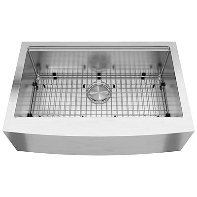 33-inch Farmhouse Workstation Kitchen Sink Single Bowl 33-inch Farmhouse Workstation Kitchen Sink Single Bowl