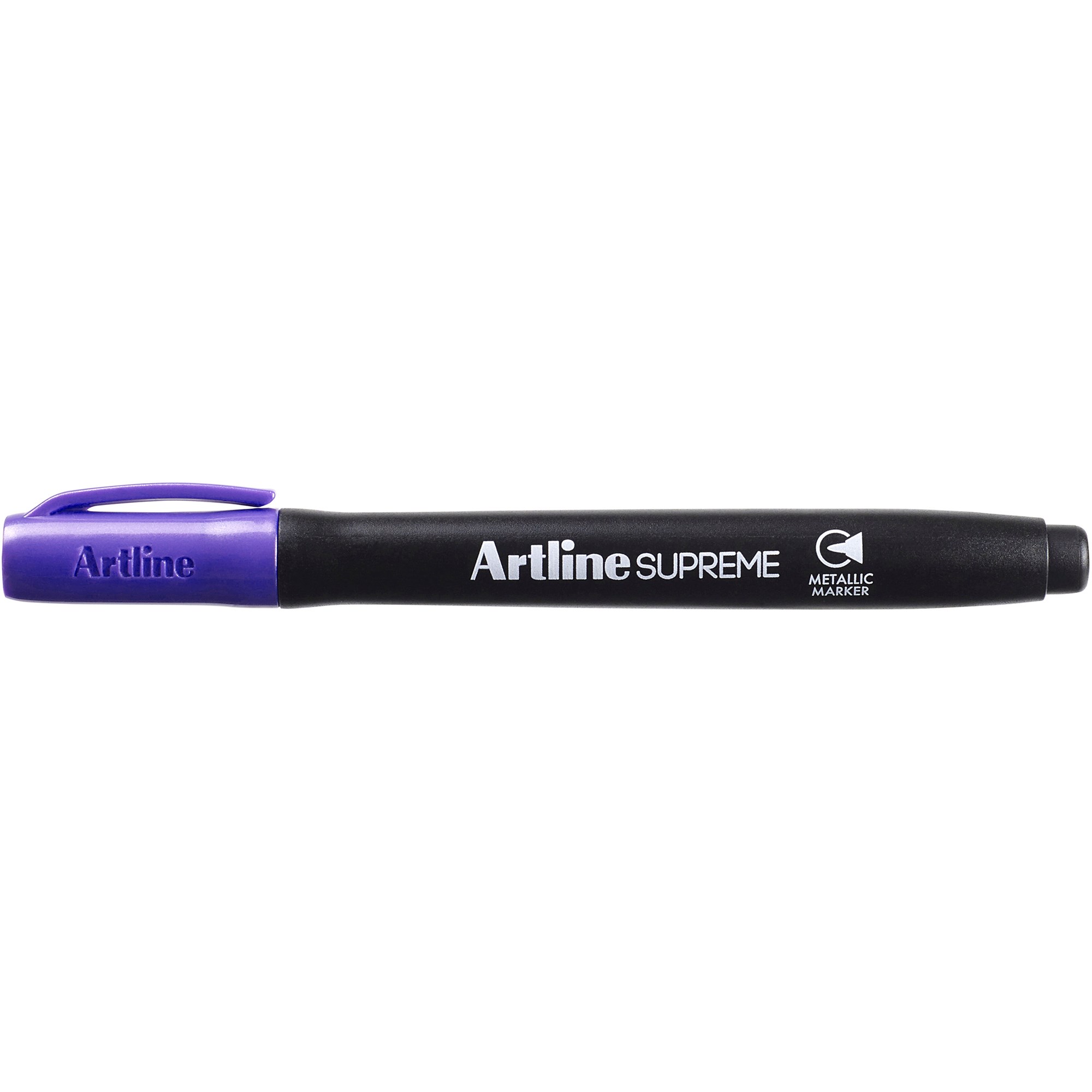 Artline Supreme Metallic Markers Bullet 1mm Purple Pack  Of 12