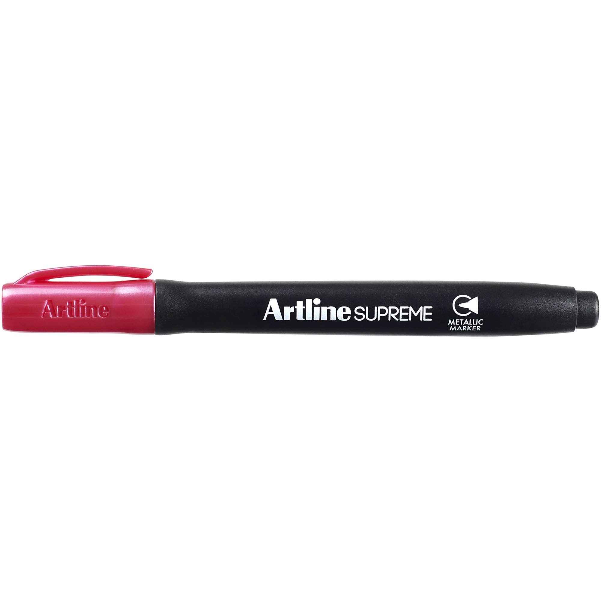 Artline Supreme Metallic Markers Bullet 1mm Pink Pack Of 12