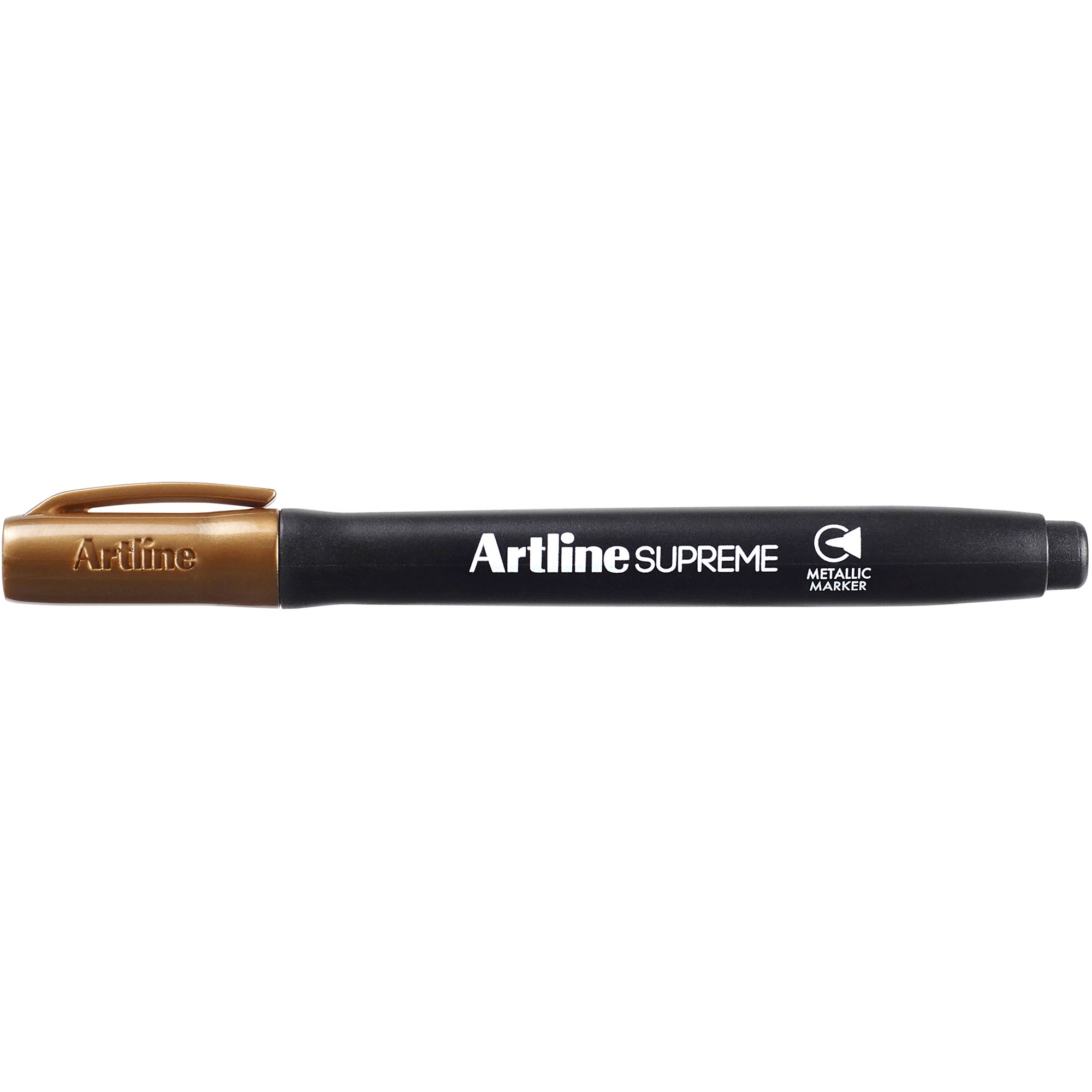 Artline Supreme Metallic Markers Bullet 1mm Bronze Pack  Of 12