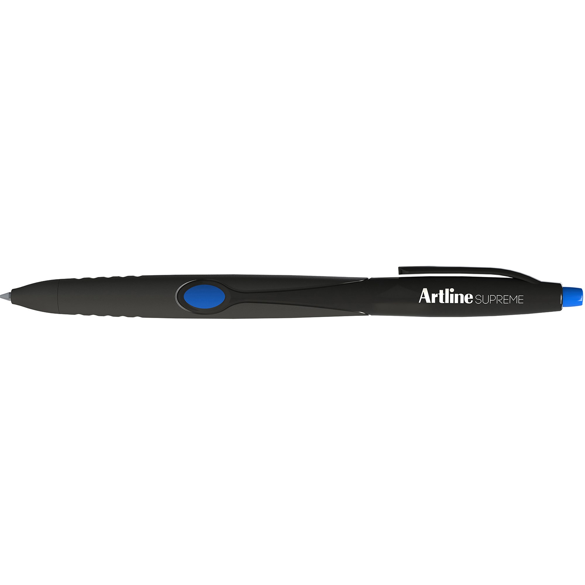 Artline Supreme Ballpoint Pen Retractable Medium 1mm Blue Pack  Of 12
