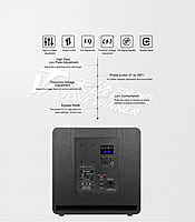 Tonewinner 400W deeper powered subwoofer 12 inch manufacturer