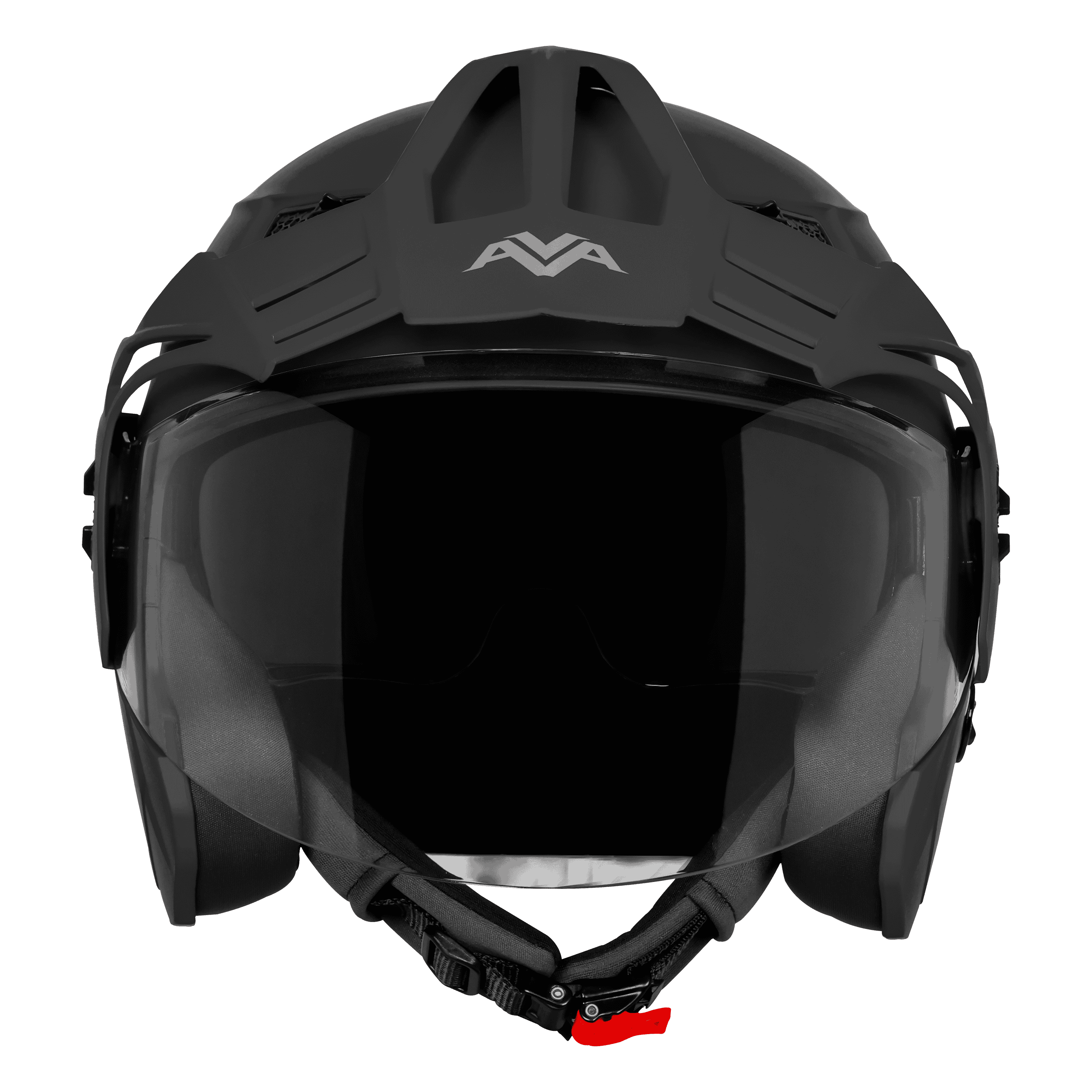 STEELBIRD SBH-23 ISS AVA GLOSSY HONDA GREY WITH PEAK C/V (L)