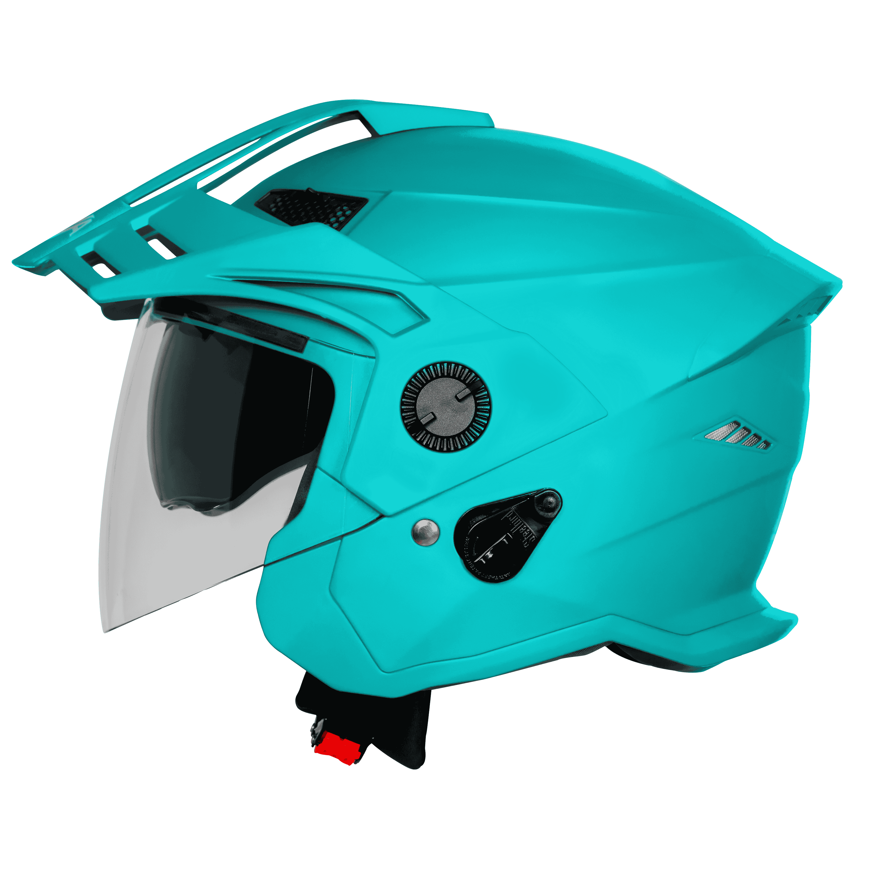 STEELBIRD SBH-23 ISS AVA GLOSSY JAZZ BLUE WITH PEAK C/V (L)