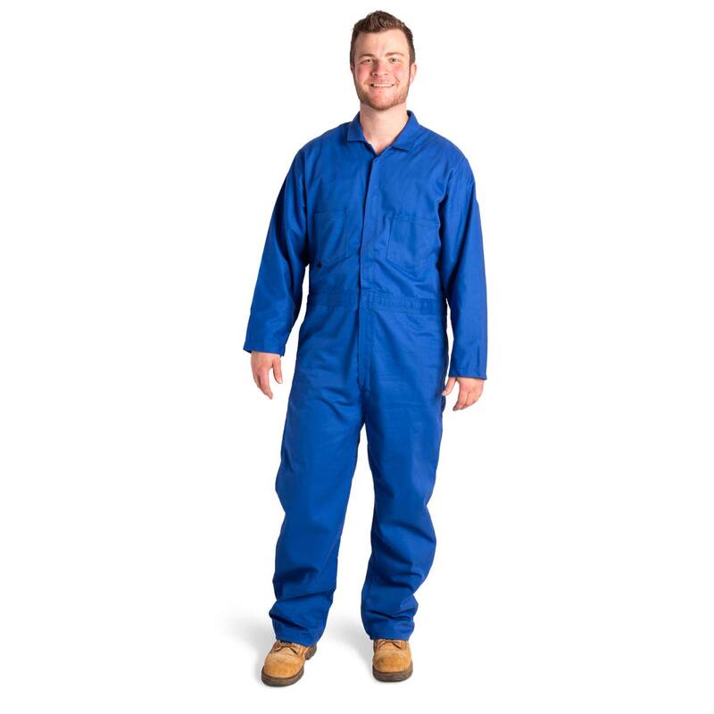 Full-Featured Coverall Temper Test 8 Cal/cm2