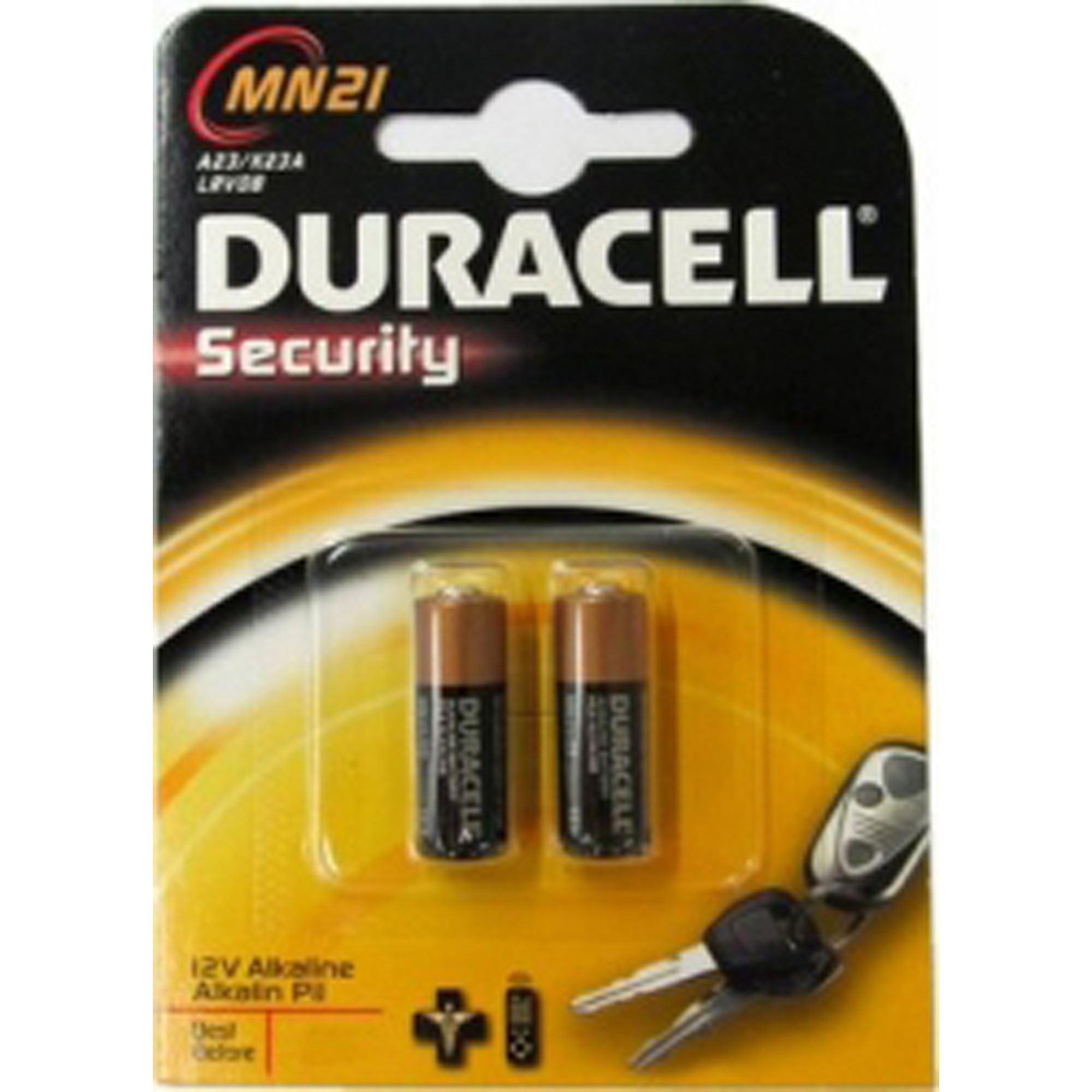 Duracell Coppertop Alkaline Battery A23/MN21 Pack  Of 2