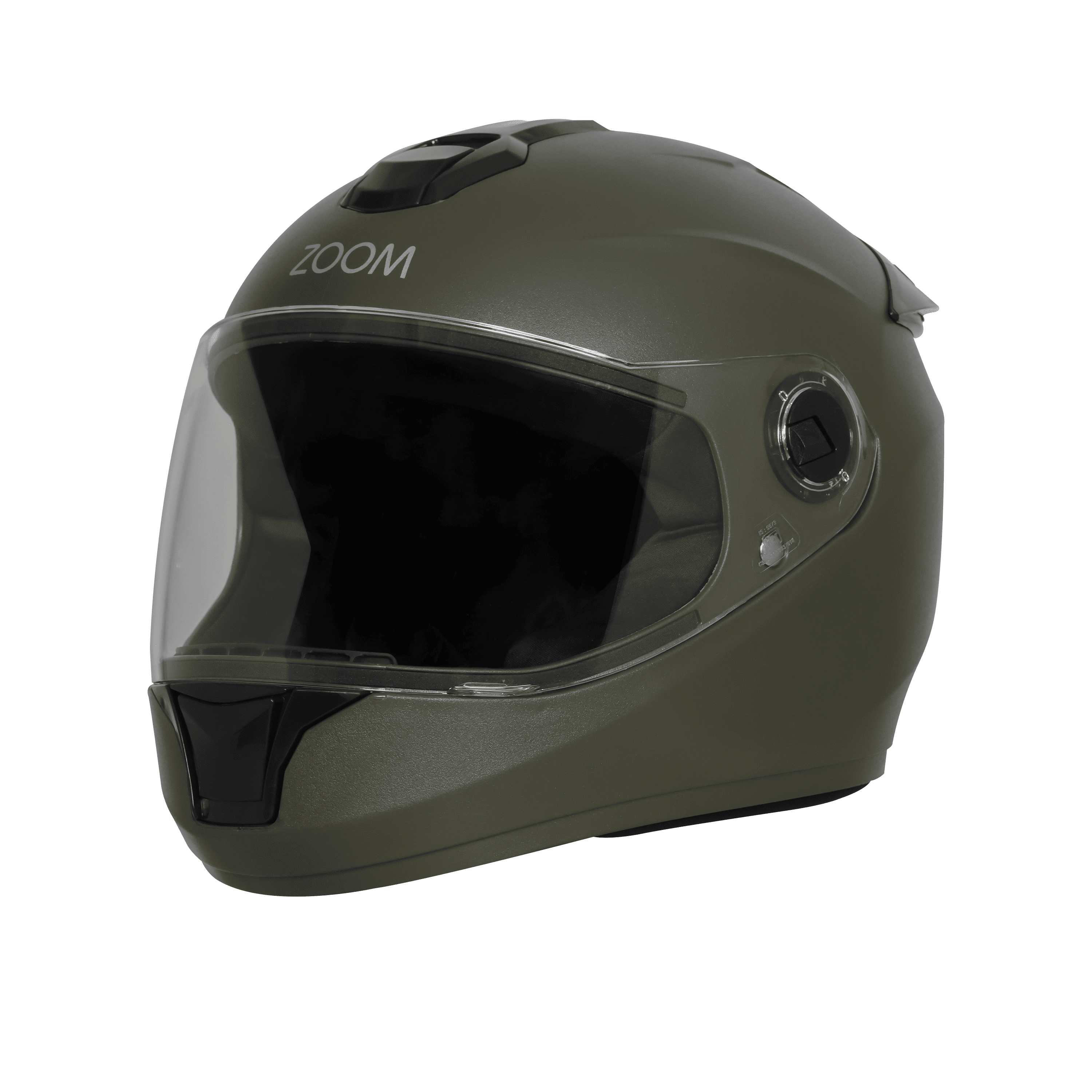 STEELBRID SBH-62 ZOOM RF DASHING BATTLE GREEN C/V 580 MM (EXTRA FREE SMOKE VISOR)