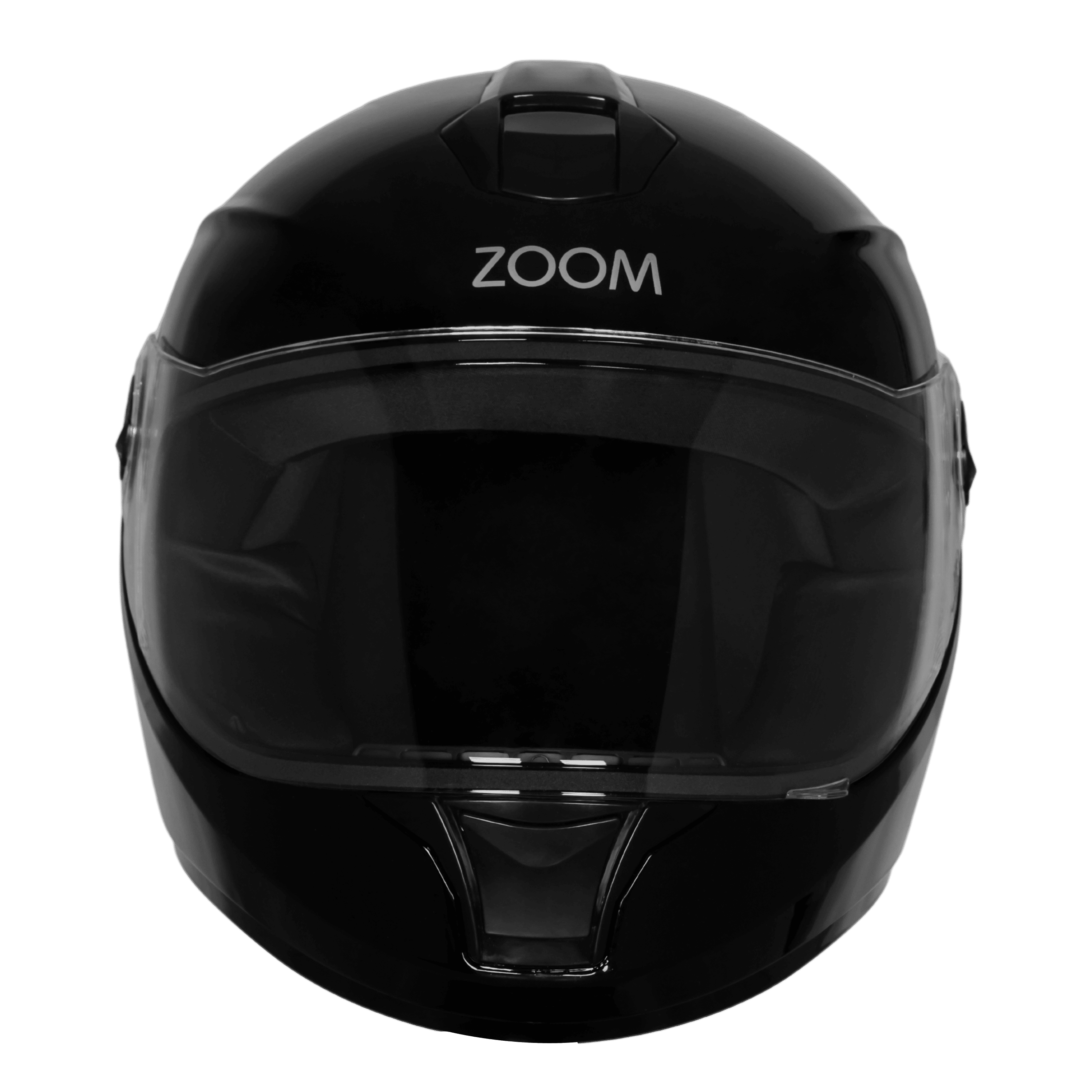 STEELBRID SBH-62 ZOOM RF GLOSSY BLACK C/V 580 MM (EXTRA FREE SMOKE VISOR)