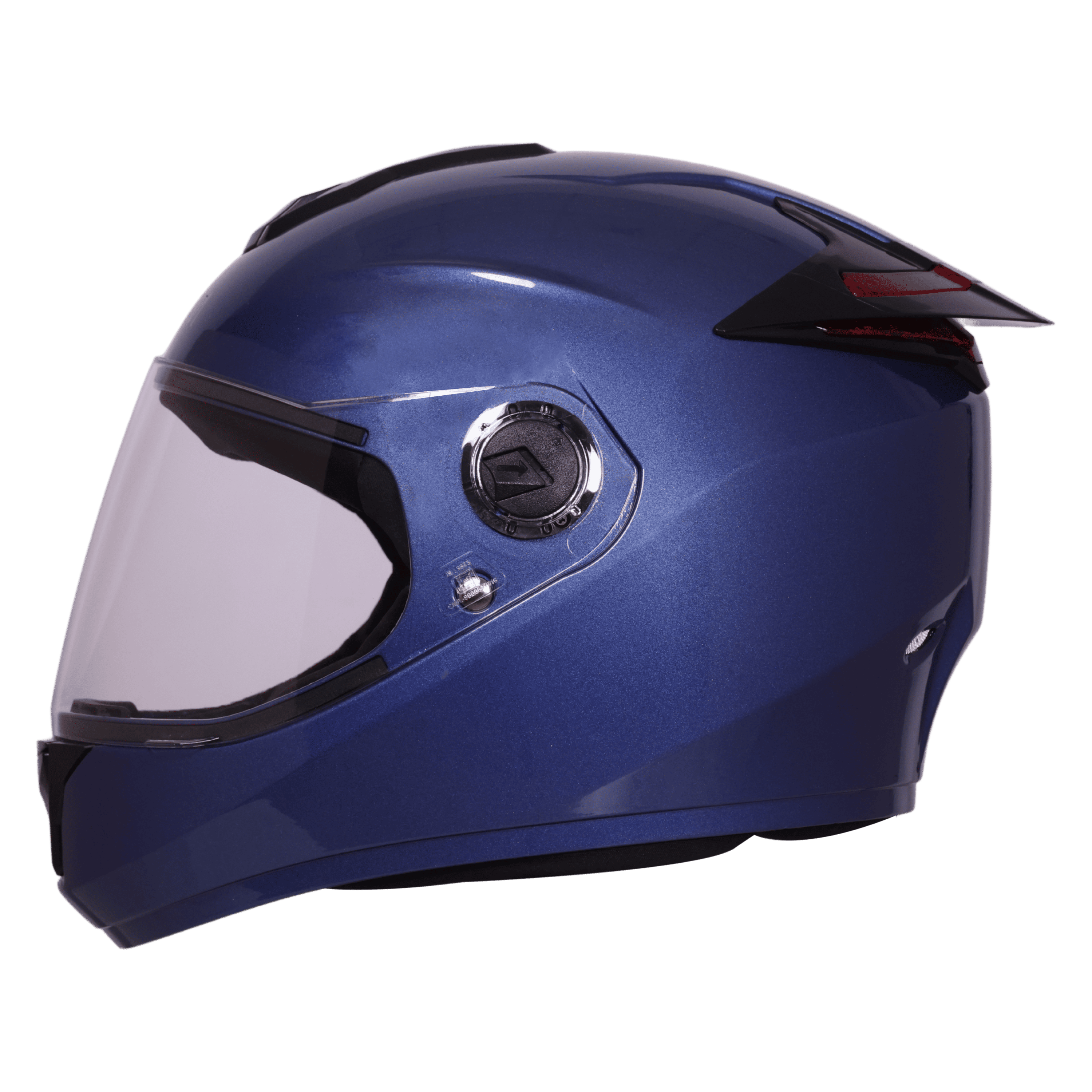 STEELBRID SBH-62 ZOOM RF GLOSSY HONDA BLUE C/V 580 MM (EXTRA FREE SMOKE VISOR)