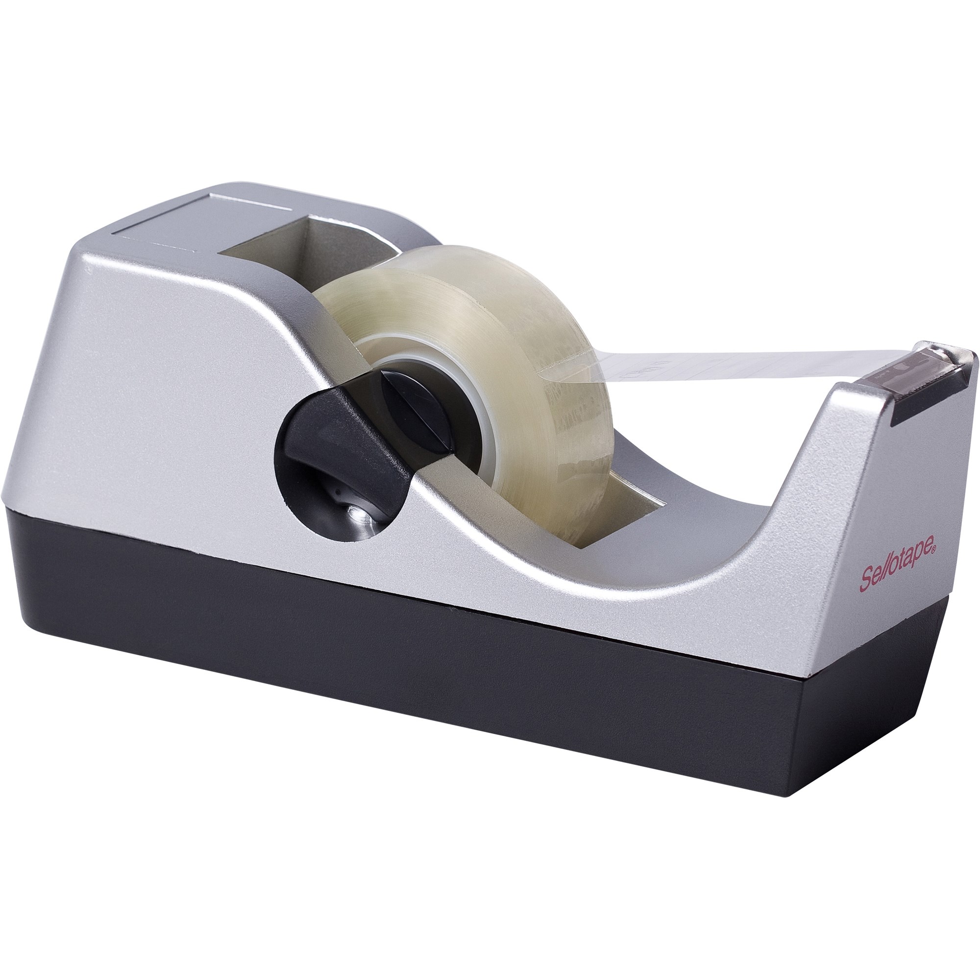 Sellotape Desktop Tape Dispenser Small 30mm Core Silver