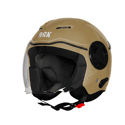 STEELBIRD SBH-73 DRX RF MATT DESERT STROM 580 MM WITH EXTRA SMOKE VISOR