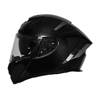 STEELBIRD SBH-32 ISS DOT MATT BLACK C/V 580 MM