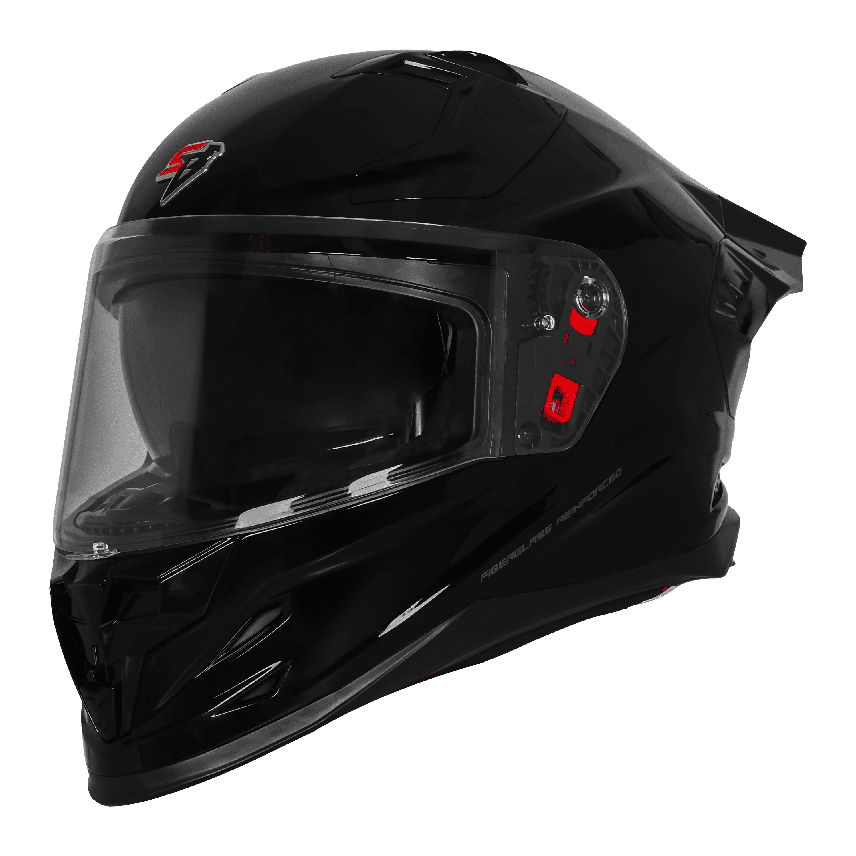 STEELBIRD SBH-61 ISS SXE WITH TPE EDITION GLOSSY BLACK 620MM C.V+S.V