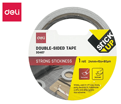 DELI Double-Sided Tape (30407) - White