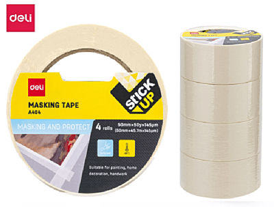 DELI Masking Tape - WHITE