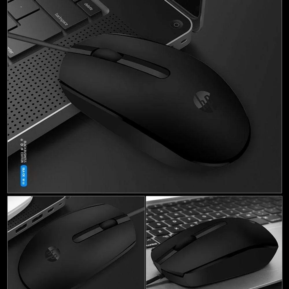 HP USB Mouse M10 Black - 6CB80PA