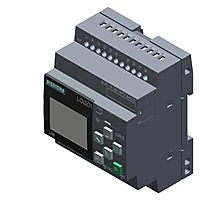 LOGO! 230RCE,logic module, display power supply / I/O: 115 V/230 V/relay, 8 DI/4 DO, memory 400 blocks, modularly expandable, Ethernet, integrated web server, data log, user-defined web pages,