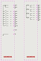 LOGO! 12/24RCE, logic module, display power supply / I/O: 12/ 24 V DC/relay, 8 DI (4 AI)/4 DO, memory 400 blocks