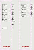 LOGO! 24CEo, logic module, without display, power supply / I/O: 24 V/24 V/24 V trans., 8 DI (4 AI)/4 DO, SP. 400 blocks